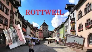 Rottweil / Ротвайль - старейший город земли Баден-Вюртемберг, город ротвейлеров
