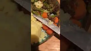 Linda MCcartney pie veg and mash