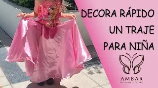 Traje F&aacute;cil para una Ni&ntilde;a 💖 / Easy Costume for a Girl