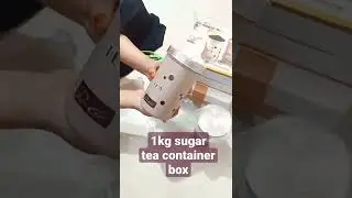 sugar tea container #meesho kitchen must buy #cute containers #under 250