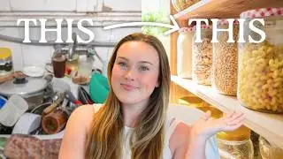 Pantry Organization & Small Laundry Room Reset | Cozy & Budget-Friendly