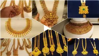 Trending Antique jewelleries collections/chocker sets/lite weight harams/m&m/@UngalThozhiDeepa