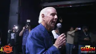 Ric Flair's first public speech back at HOG 7 - House of Glory Wrestling