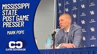 Miss. St. Post Game Presser - Mark Pope (01-10-2026)