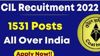 Coal India Limited (CIL)Management trainee CBT Recruitment 2022 complete details explained in Telugu