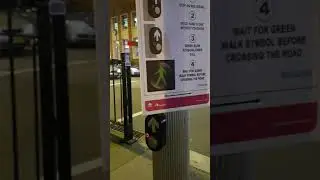 New Australian Pedestrian Crossing Contactless Buttons