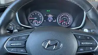 2022 Hyundai Santa Fe Oil Reset