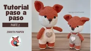 Пошаговая инструкция по изготовлению фигурки Zorrito Familia Pompón, часть 2.