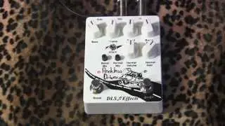 DLS Effects RECKLESS DRIVER overdrive pedal demo with Gibson Les Paul