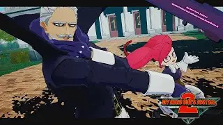My Hero One's Justice 2 - Gentle Criminal & La Brava Arcade Mode (Route B) Nintendo Switch Gameplay