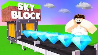 Unlocking MAX LEVEL FACTORY in Skyblock // Roblox