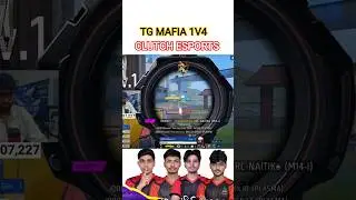 TG Mafia Epic 1vs4 Clutch in Free Fire! 🔥 Squad Wipe Moment#tgmafia #esports #fftournament#hardmafia