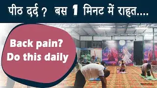 Cat Cow Pose for Instant Back Pain Relief | Marjaryasana&ndash;Bitilasana | Shreyas Yoga