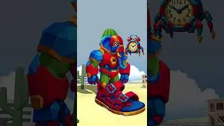 Giga Jack becomes Lirili Larila Spider-Man | Dude Theft Wars | Abequ Gaming