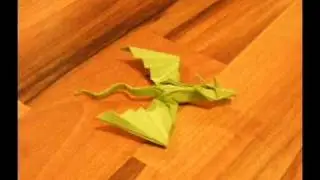 Origami Snake-Dragon (Marc Vigo) (not a tutorial)