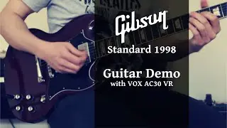 Guitar Demo 🎸 Gibson SG Standard / VOX AC30 VR / Mooer Blues Crab