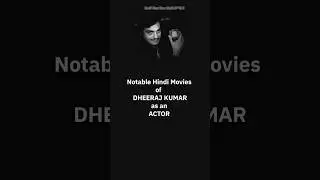 Dheeraj Kumar Filmography #movie #hindimovie #oldmovies