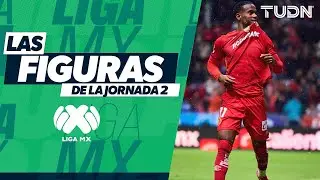 🌟⚽️ Las FIGURAS de la Jornada 2: Helinho, João Pedro y el 'Toro' BRILLAN con sus goles | TUDN