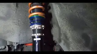 Adjusting BC Racing Coilovers with Helper Springs- 1987 Toyota Supra MK3