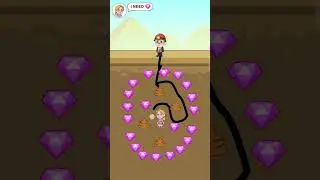 Pull The Gold Challenge | Pull All gems | Gold | #games #reels #gaming #gameplay #trending #funny