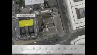 T2 Design | 4D Construction: Project Green Phasing Animation