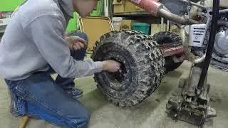 Installing Carrier Bearings on my 2000 Honda 400ex