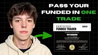 How To Pass Your Funded Account In ONE TRADE *TOMORROW* (CPI)