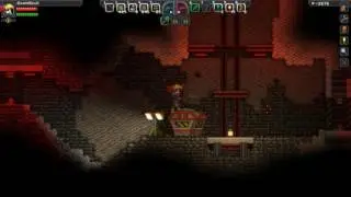 DoomSkull Plays Starbound - Ep 6 - Erchius Boss Battle