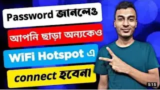 How to Block Unknown WifiUser ControlAny hotspot Bangla Increase WiFi Speed! #WiFiWiz Hotspot Mobile