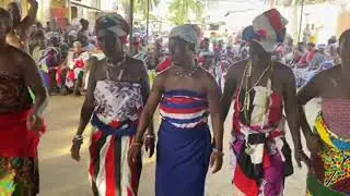 LIVE AT TOGO YEARLY RITUALS FESTIVAL IN TOGO TORGBUI DAGBENEVA PALACE.