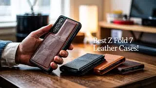 Top 5 Best Galaxy Z Fold 7 Leather Cases! ✅