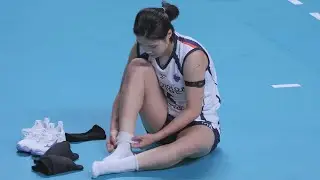 김하경 선수 251019 직캠- 마무리 스트레칭 여자배구 기업은행 (Kim Hakyung Player 251019 Fancam- stretching valleyball IBK)