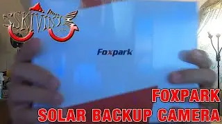 FoxPark Solar Powered Backup Camera