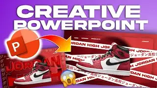 SWAG Design Layout on PowerPoint using Barricade Tape Design