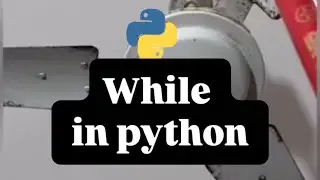 While loop in python. For or while loops in #python 