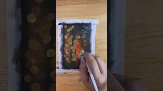 Christmas Candlelight |Acrylic painting #shorts #art #ytshort @SSharmaART