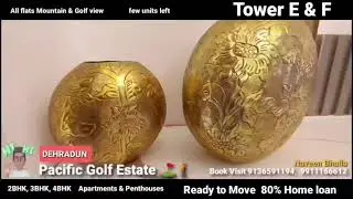 ⛳Pacific Golf Estate🏌Direct Booking 9136591194&bull; Naveen Bhalla Clubhouse & mountain view flats