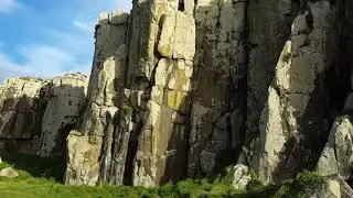 Dolerite cliffs