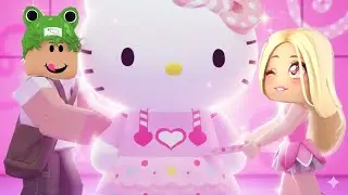 HELLO KİTTY AMA ELBİSE GİYDİRİYORUZ 💖 ROBLOX KÜBRA NİSA