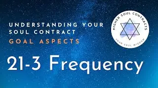 21-3 Frequency | Endurance, Hardship | Goal Aspect | Understanding Your Soul Contract