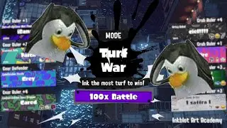 I GOT A 100x BATTLE IN THE SPLATOON 3 SPLATFEST, but....