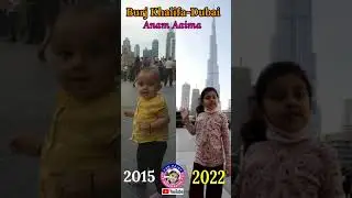 Burj Khalifa-Dubai I Anam Aaima I  World's Largest Building I #Shorts