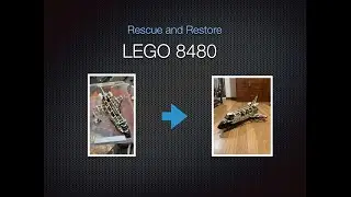 Rescue and restore: LEGO Technic 8480 Space Shuttle