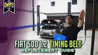 Как заменить ремень ГРМ на Fiat 500 1.2 | Замена ремня ГРМ на Fiat 500 | Руководство по самостоят...