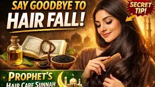 The Hair Care Sunnah Muslim Women Are Ignoring (This Causes Hair Fall)