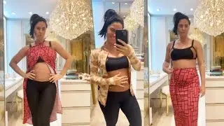 Graciele Lacerda mostrando as roupas que n&atilde;o serve mais nela #gracielelacerda #graciele #zeze