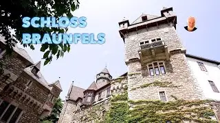 Schloss Braunfels mit seiner burgartigen Silhuette  Reisetipps Deutsche Fachwerkstrasse Hessen