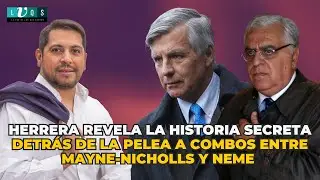Rodrigo Herrera revela la historia secreta detr&aacute;s de la PELEA a combos entre Mayne-Nicholls y Neme