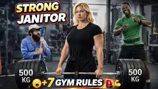 Cleaner Gets Laughed At&hellip; Until He DESTROYS Bodybuilders 😱 I Anatoly Gym Prank