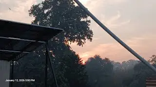 5:00pm Name of ALLAHﷻ MUHAMMADﷺ with Sun During Sunset Effects (Allah Akbar)